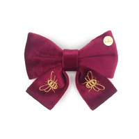 Velvet Sailor Bow Tie // Queen Bee