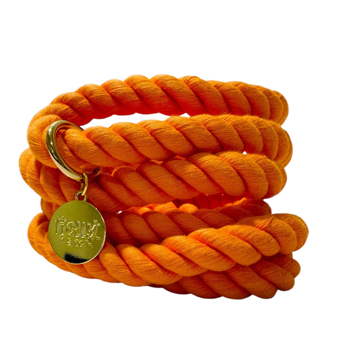 Rope Leash // Tangerine