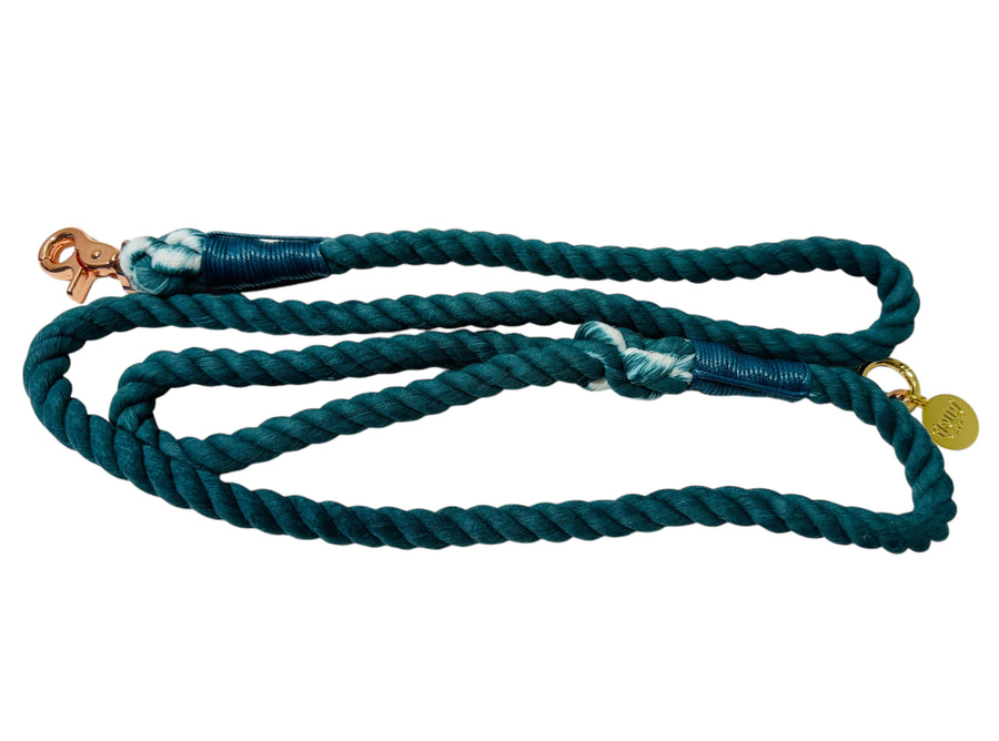 Rope Leash // Twilight Green