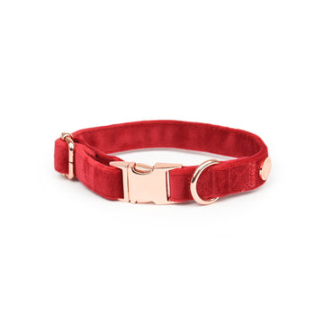 Velvet Collar // Lover Red