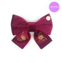Velvet Sailor Bow Tie // Queen Bee