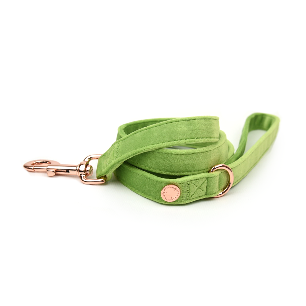 Velvet Leash // Granny Smith Green